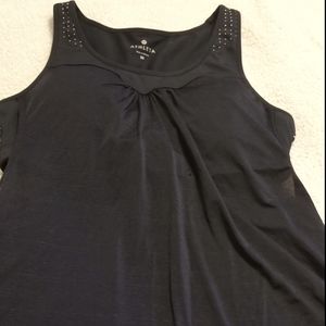 Athleta workout tank, Navy, Size M